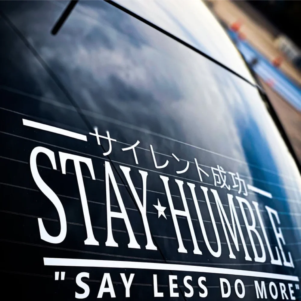 Stay Humble JDM Sticker