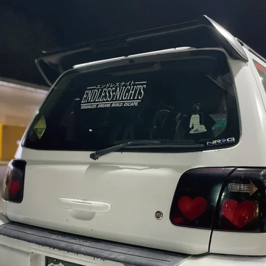 Endless Nights JDM Sticker