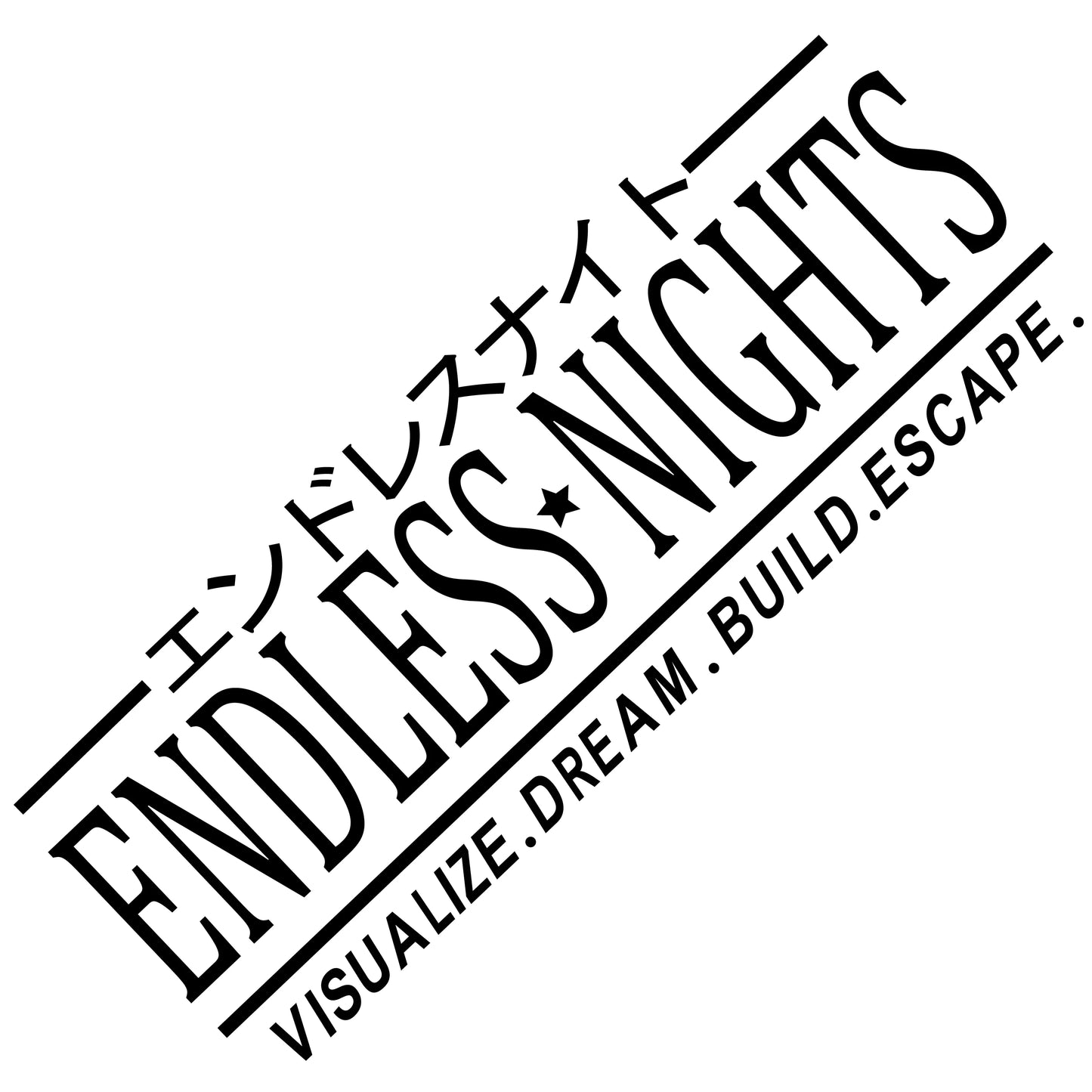 Endless Nights JDM Sticker